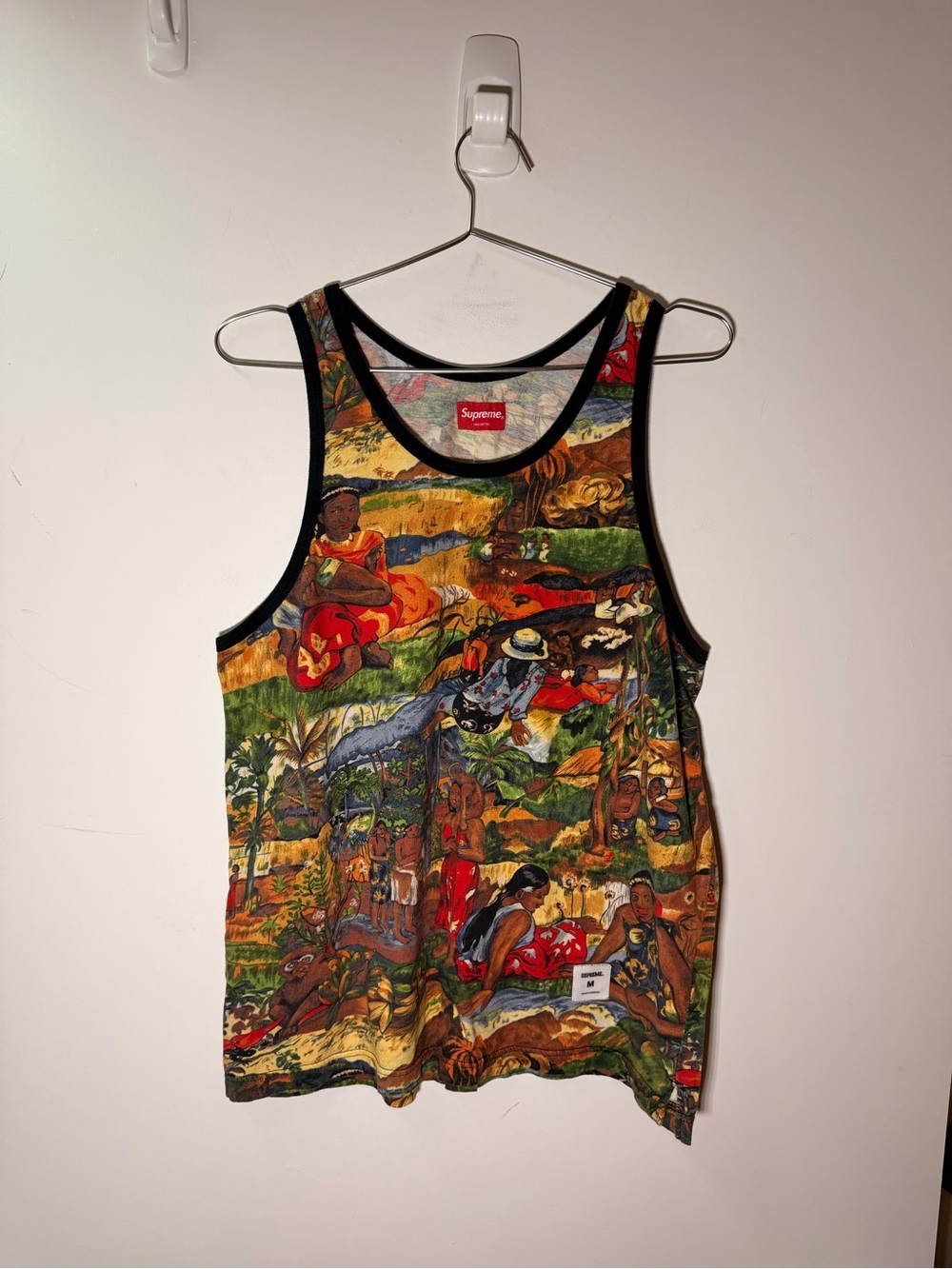 SUPREME Tahiti Tank Top S/S 15 Rare Medium